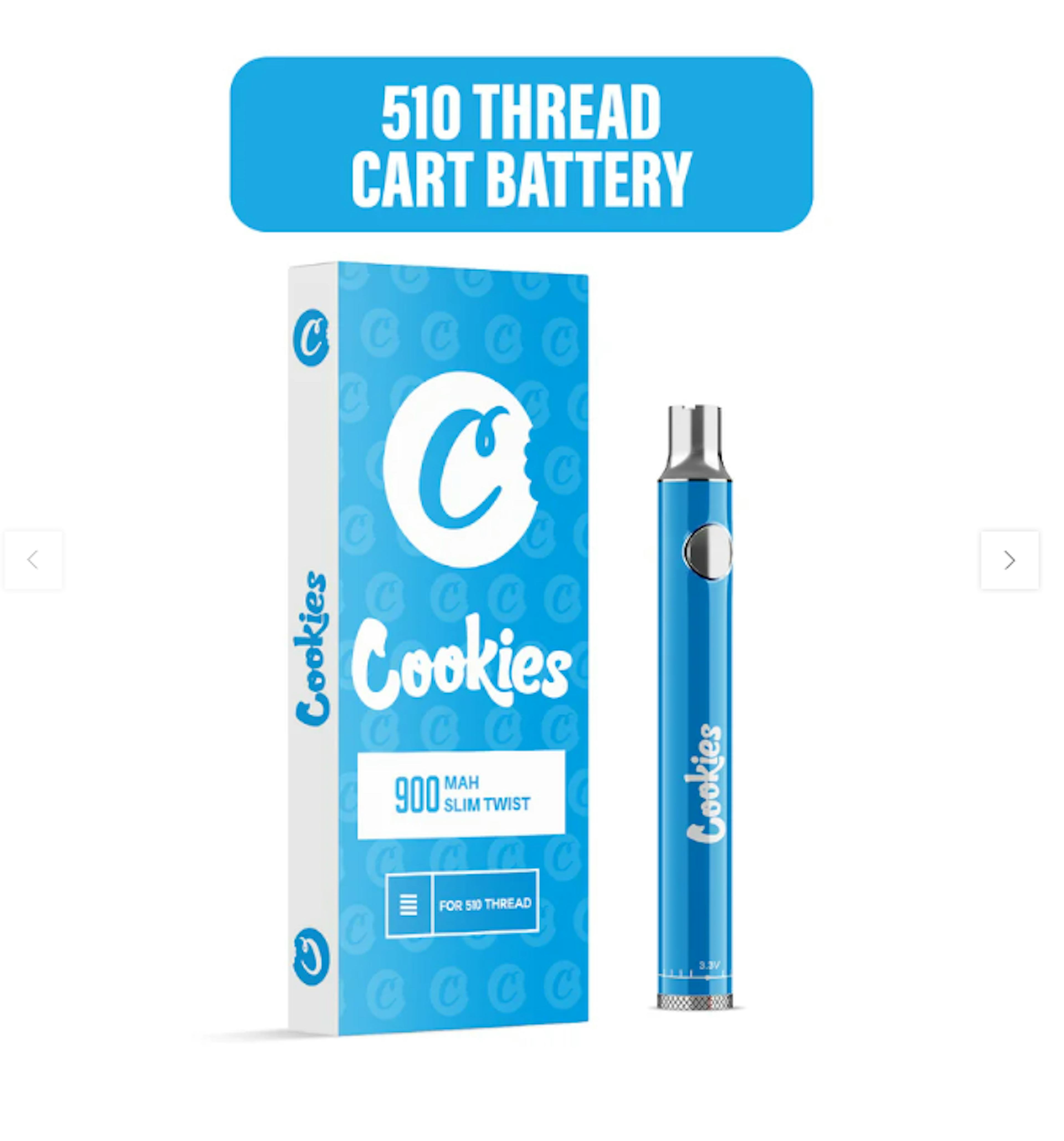 Image of COOKIES TWIST 510 BATTERY