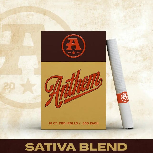 ANTHEM | SATIVA BLEND | 10 PK