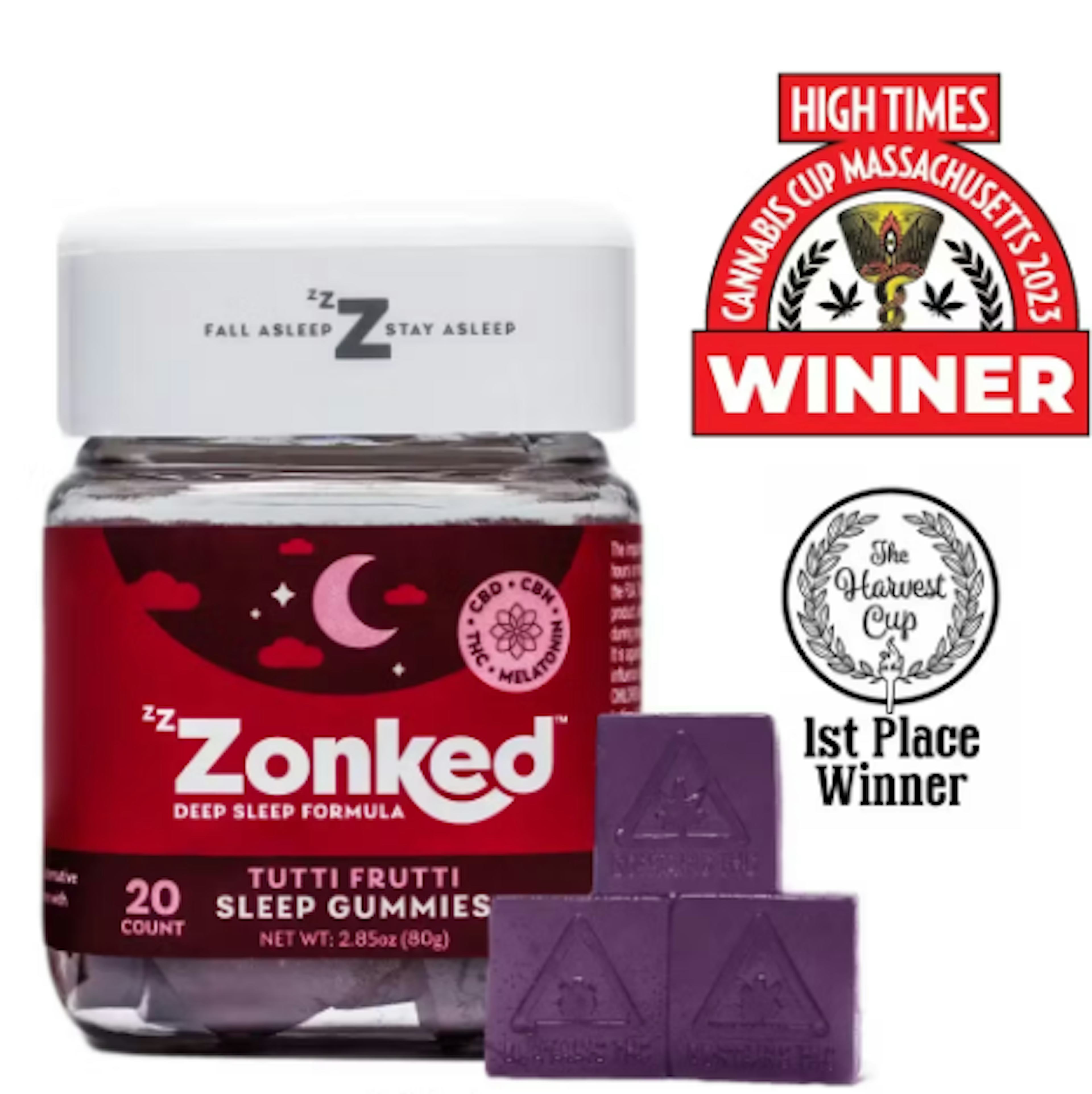 Image of TUTTI FRUTTI | ZZZONKED | 4PK TRIAL SIZE