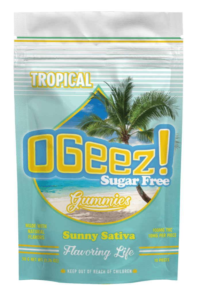 TROPICAL | SUGAR-FREE | SUNNY SATIVA | 10-PACK
