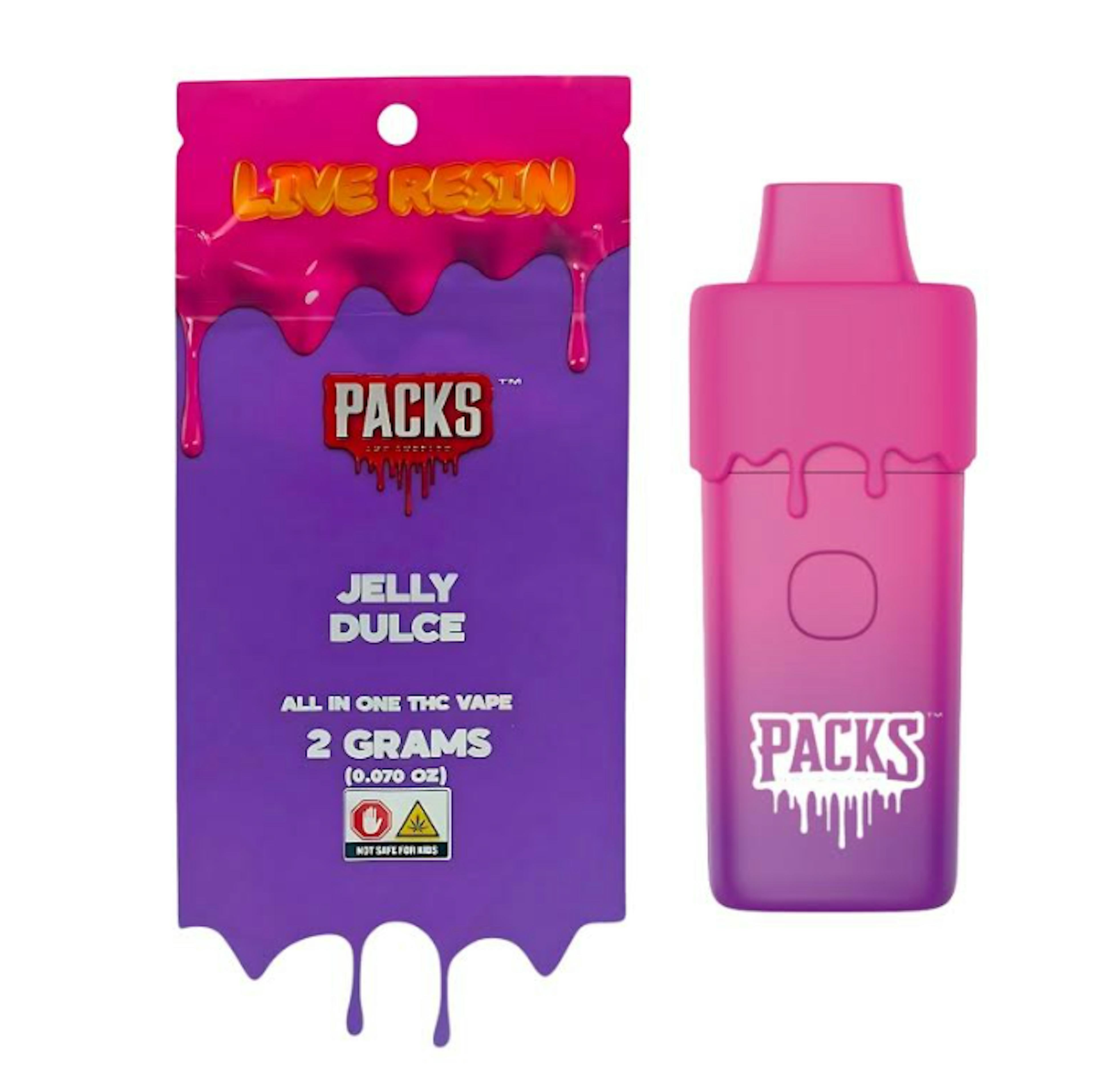 Image of JELLY  DULCE | 2G | LIVE RESIN | POD DISPOSABLE