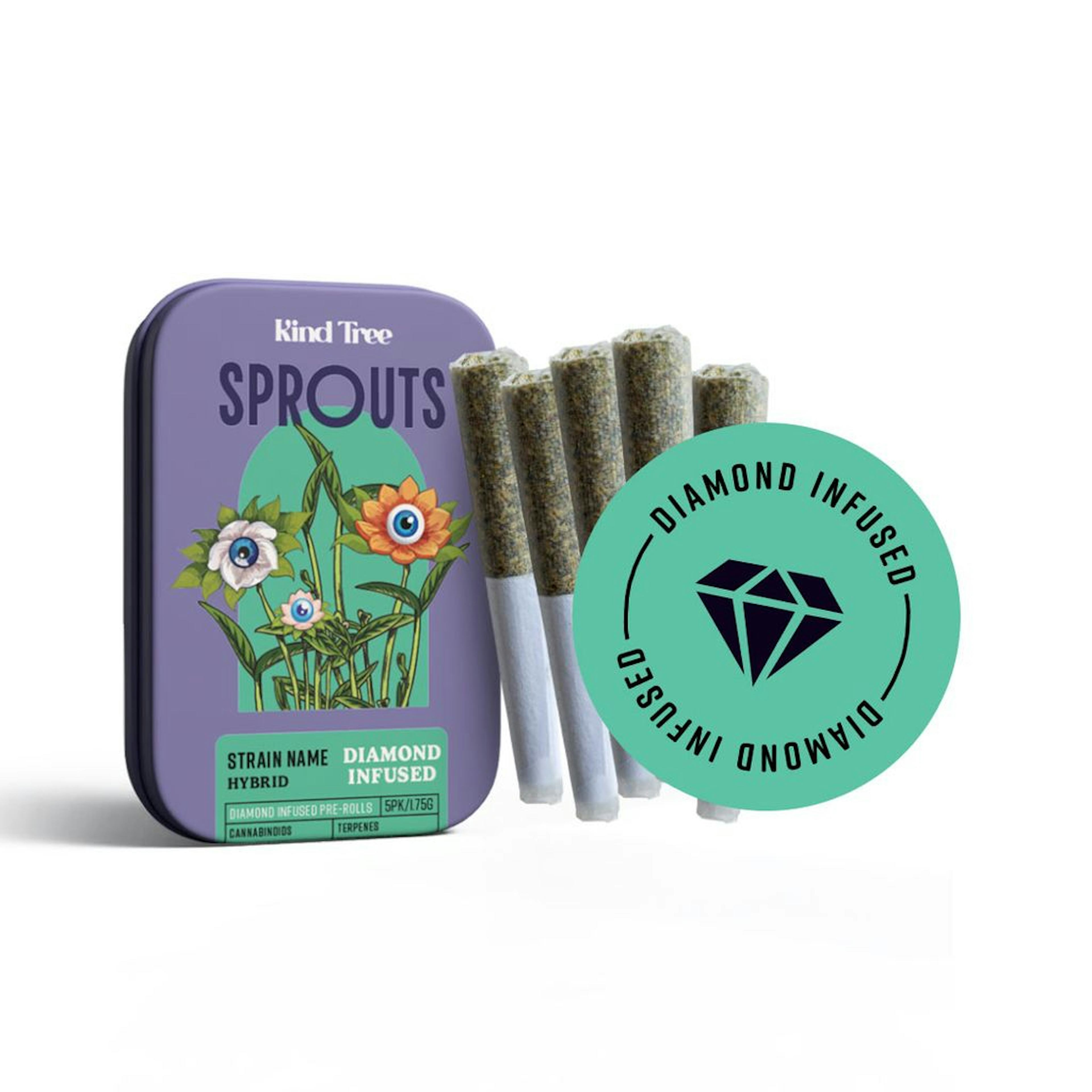 Image of DIRTY TAXI | DIAMOND-INFUSED | 5-PACK | 1.75G