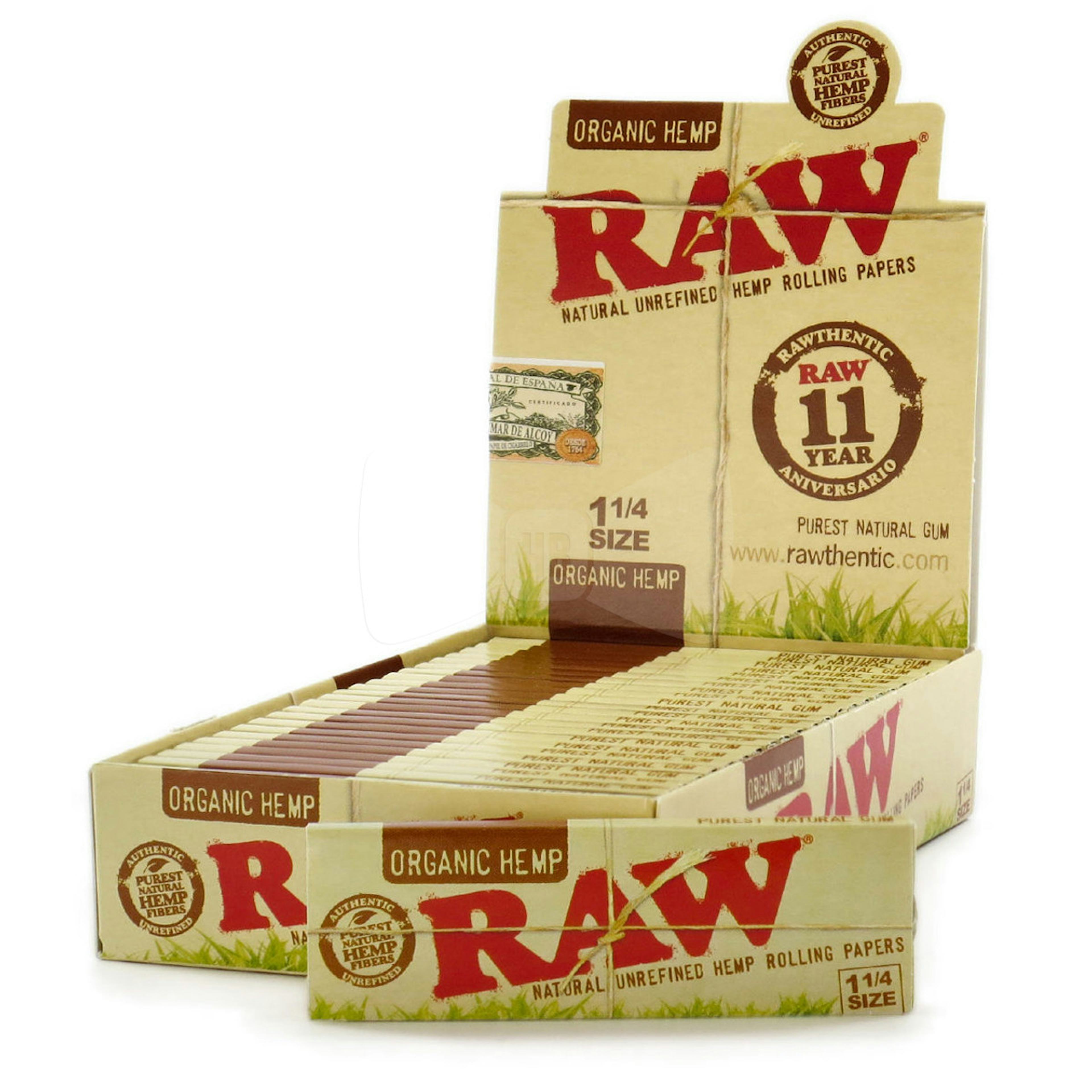 Image of RAW ORGANIC HEMP ROLLING PAPER