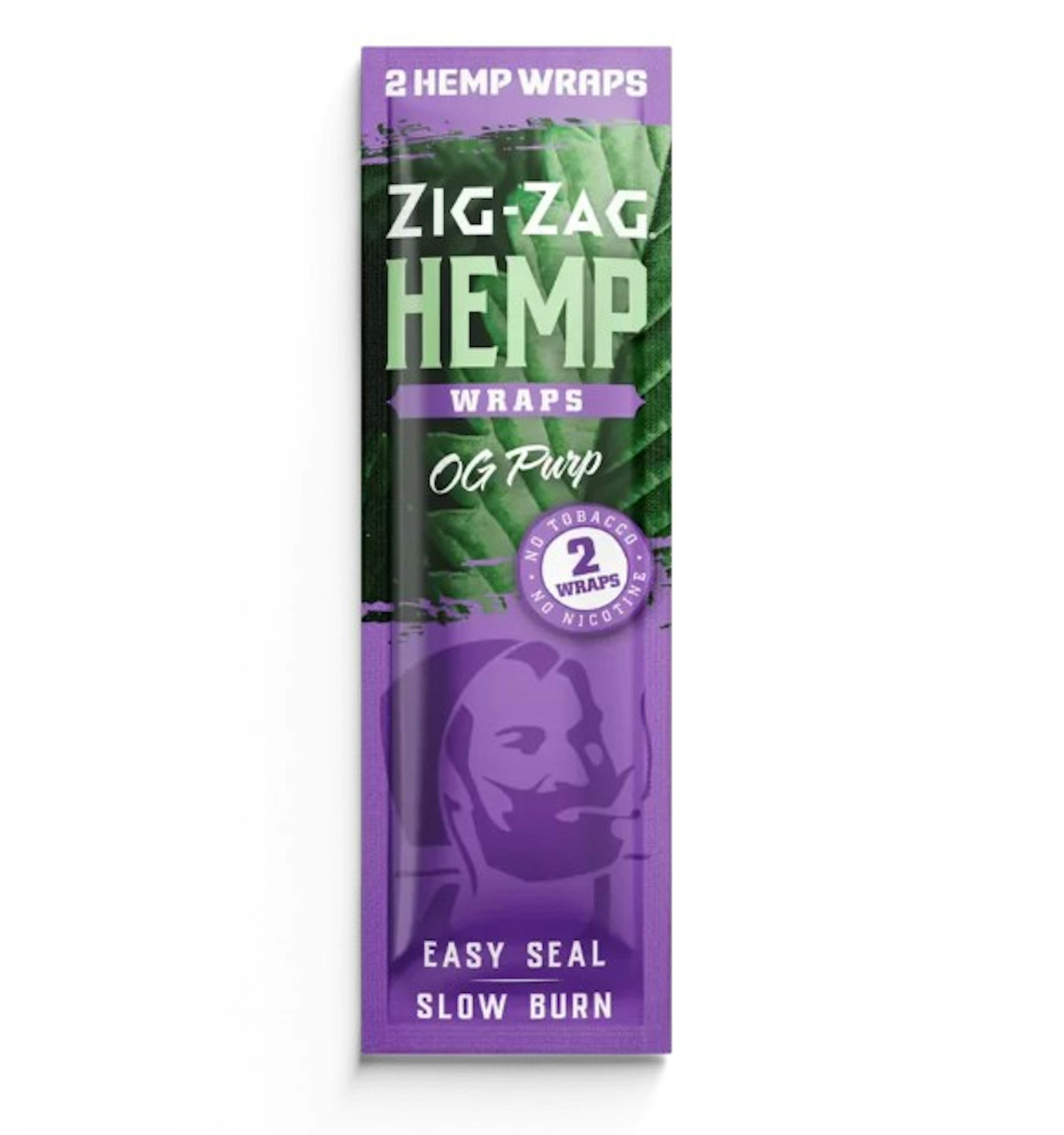 Image of OG PURP | ZIG ZAG HEMP WRAPS | 2-PACK