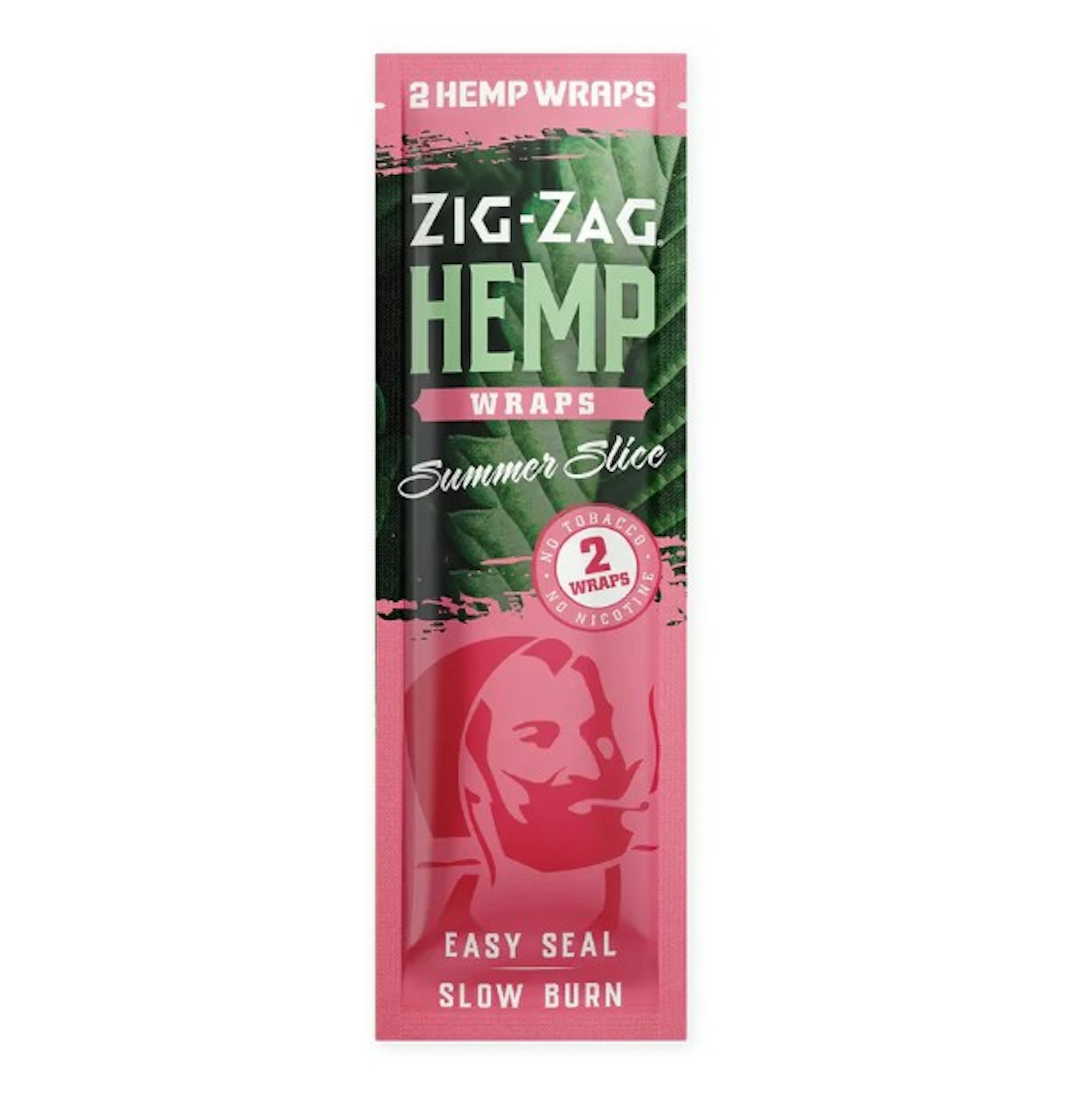 Image of SUMMER SLICE | ZIG ZAG HEMP WRAPS | 2-PACK