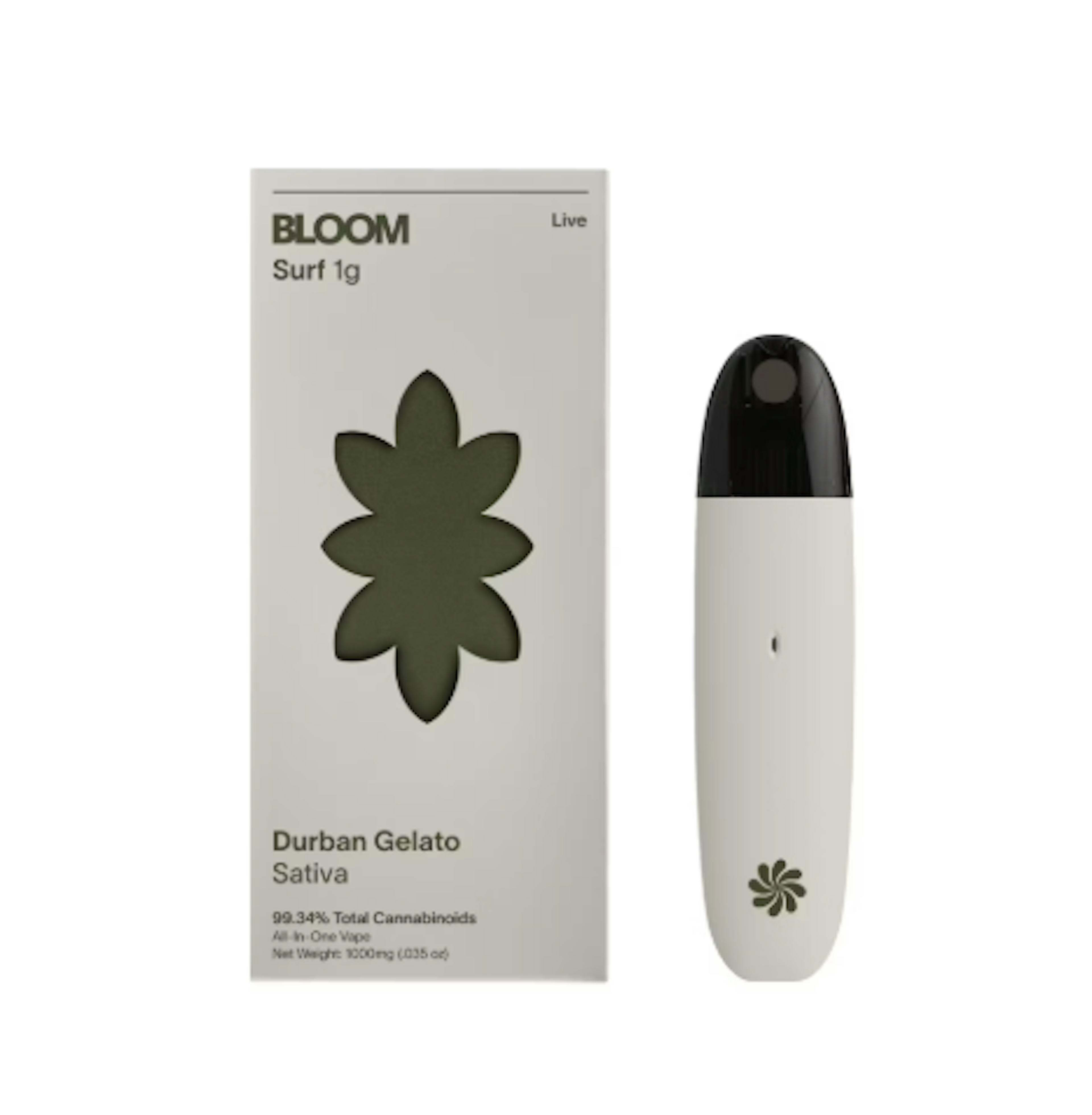 Image of DURBAN GELATO | 1G | LIVE DISPOSABLE
