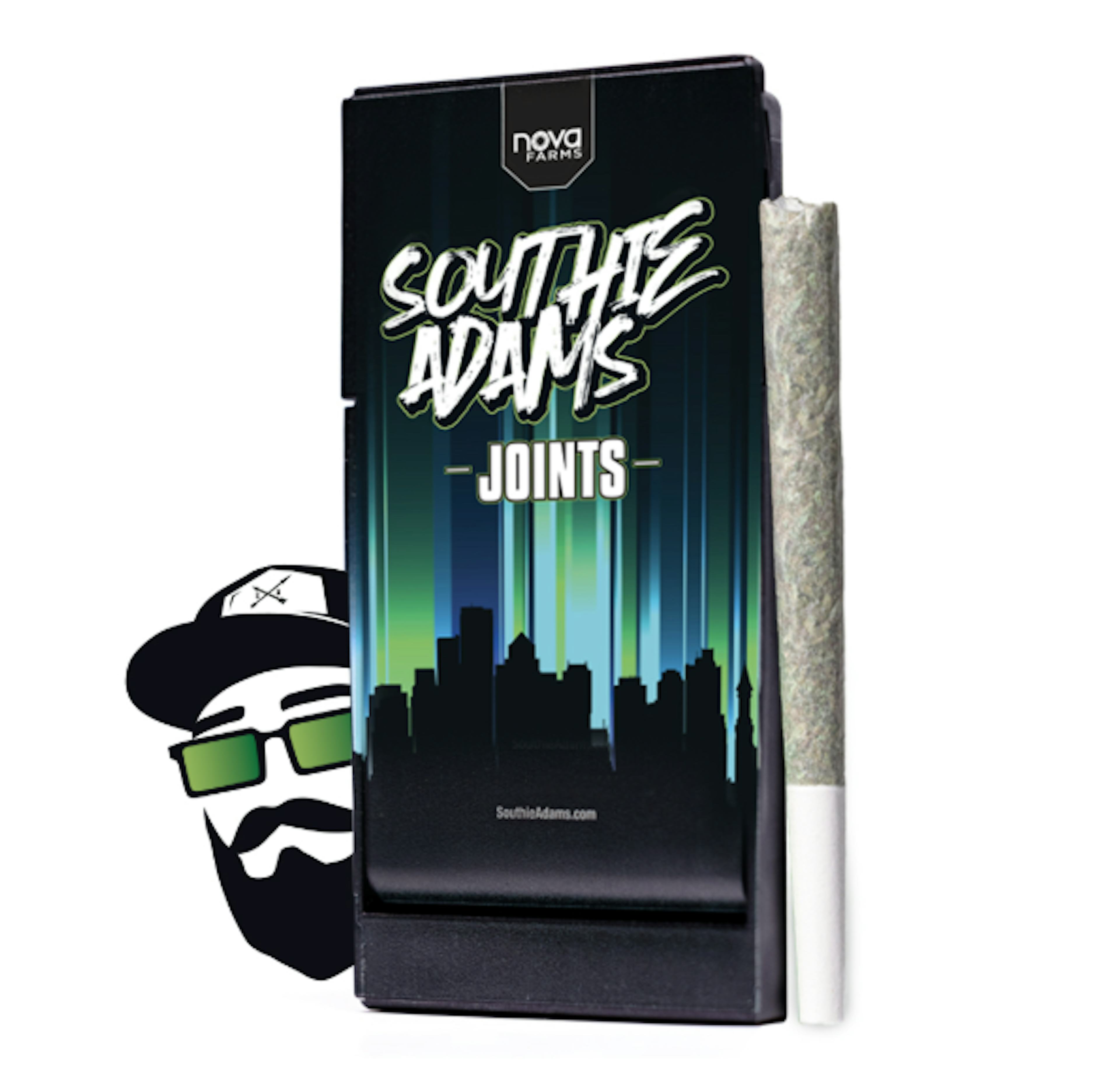 Image of GMO | SOUTHIE ADAMS CONE JOINTS | 0.5G 4-PACK