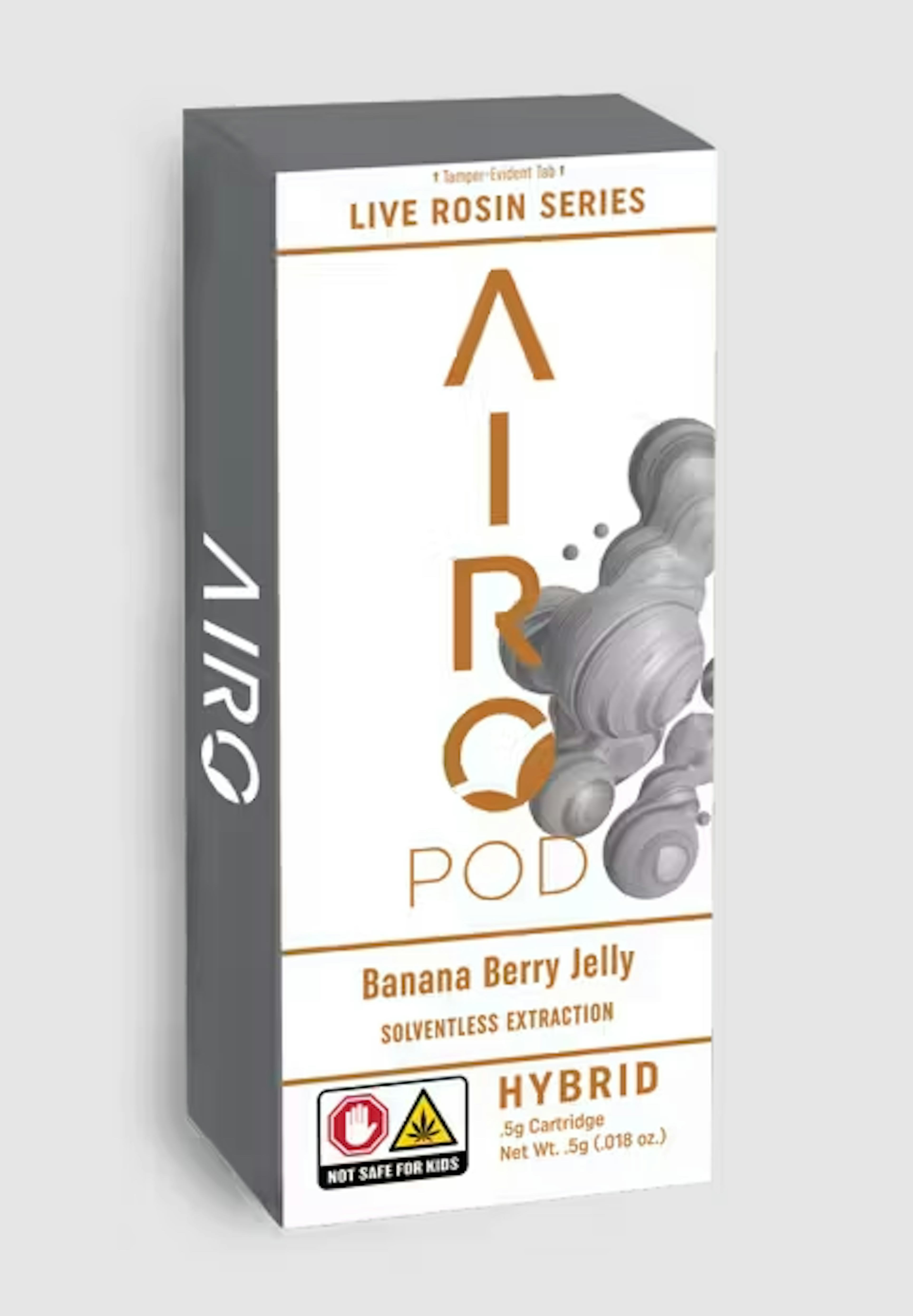 Image of BANANA BERRY JELLY | LIVE ROSIN | | 0.5G