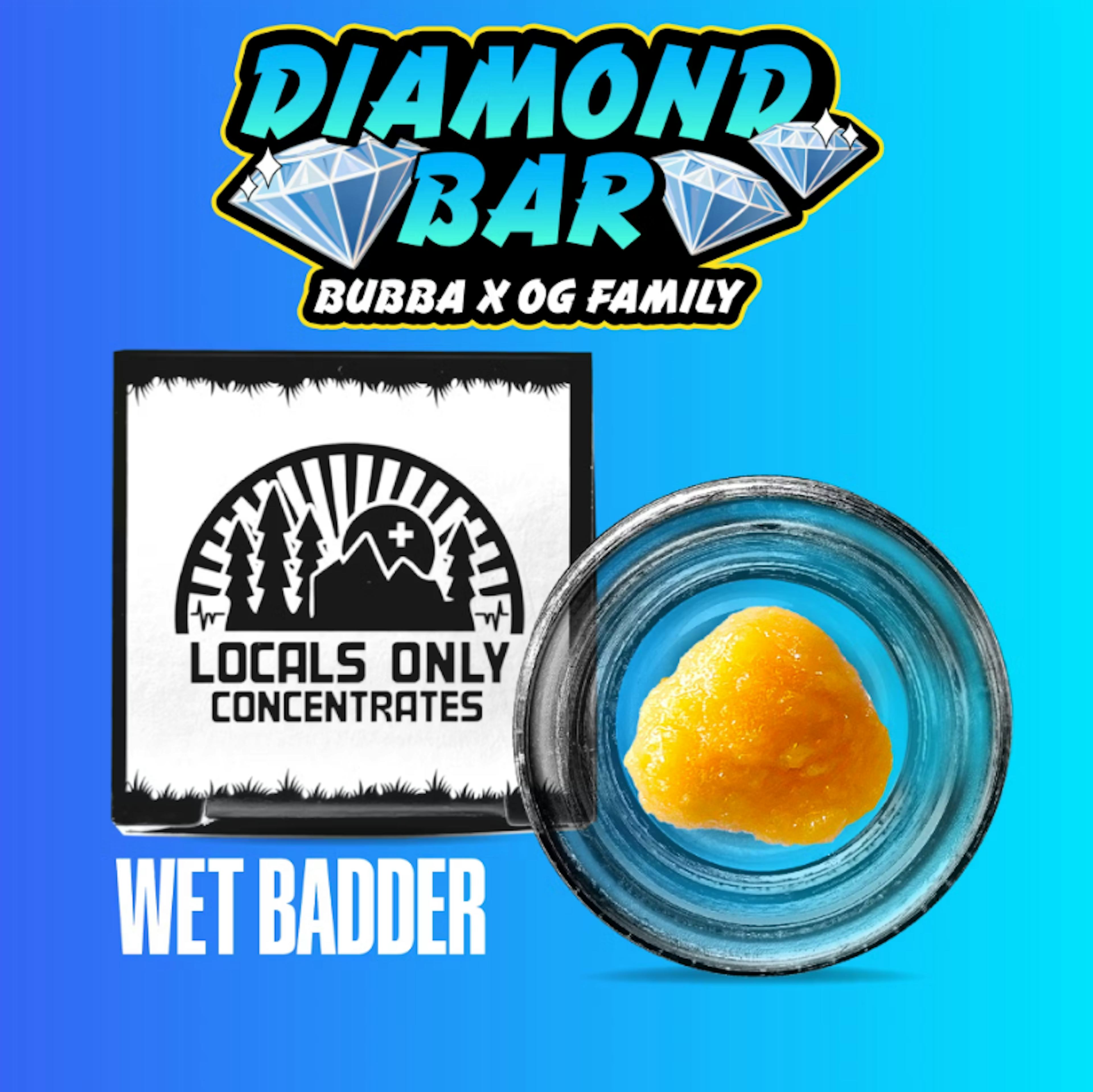 Image of DIAMOND BAR | WET BADDER | 1G