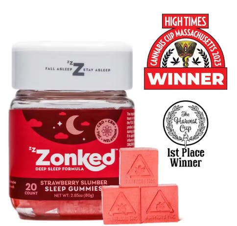 STRAWBERRY SLUMBER ZZZONKED | TRIAL SIZE 4PK
