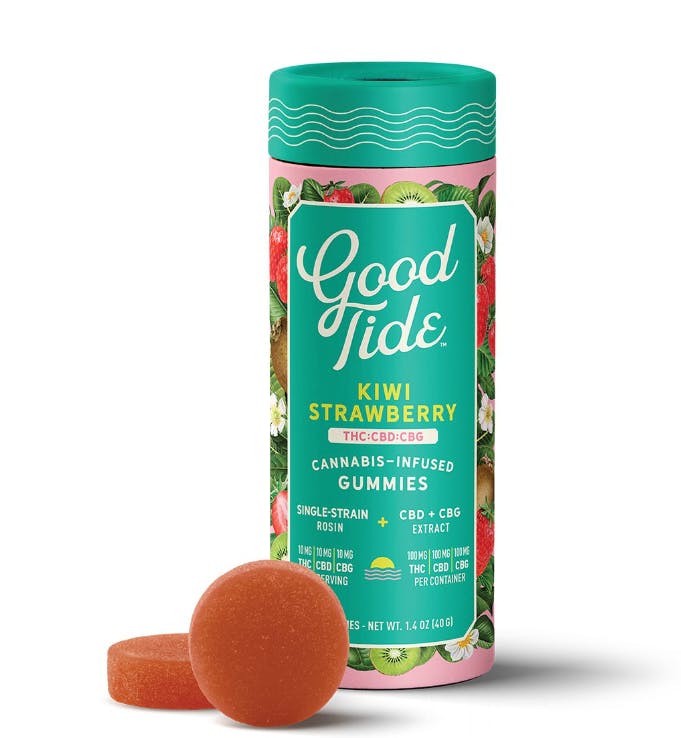 KIWI STRAWBERRY | 1:1:1 THC:CBD:CBC | SOLVENTLESS | 10-PACK
