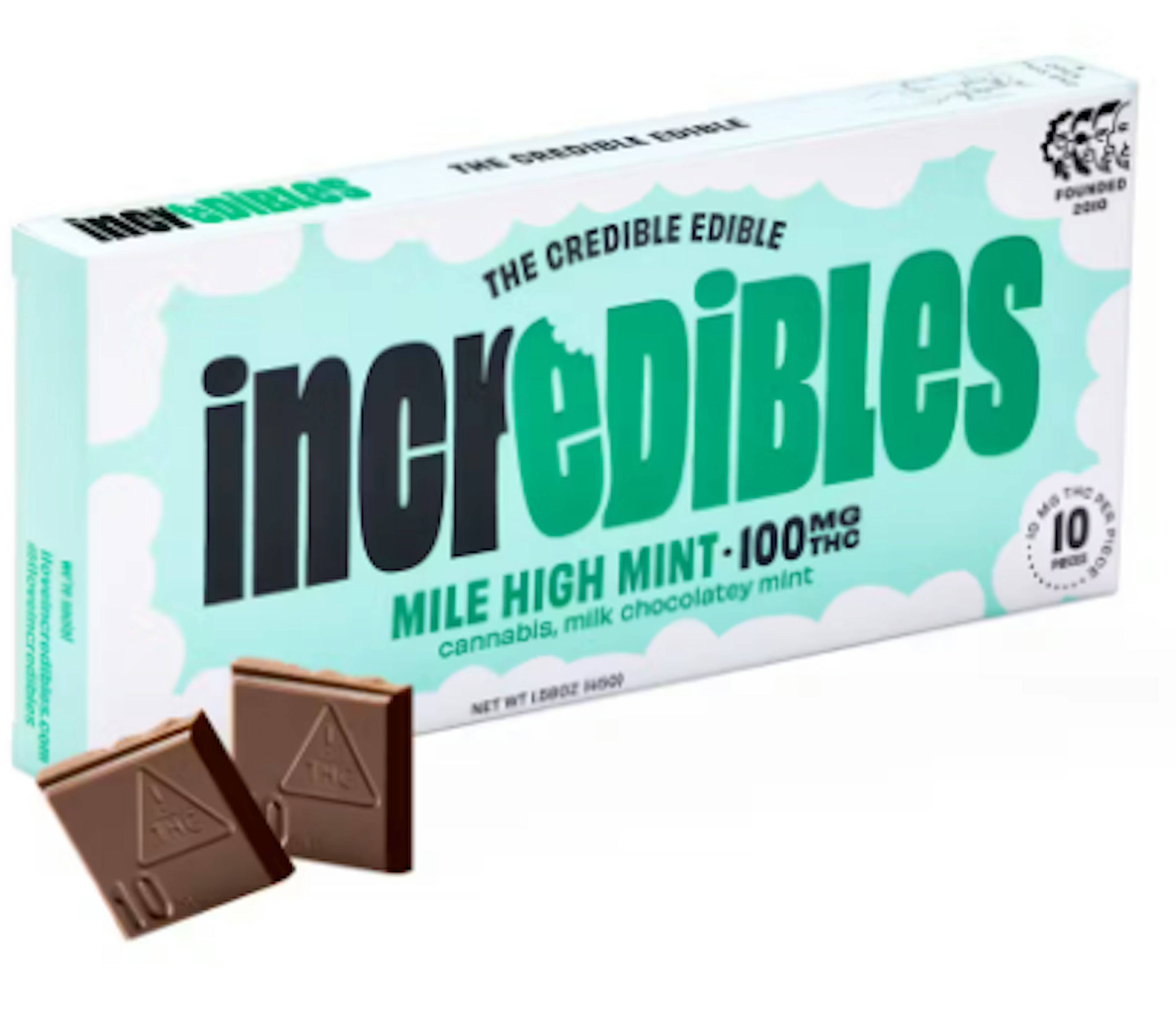 Image of Mile High Mint | Chocolate | 100mg