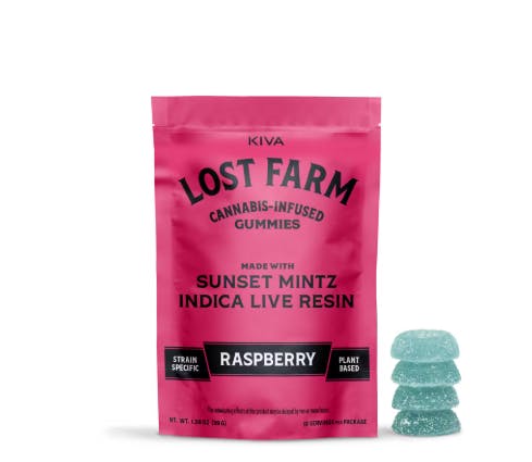 RASPBERRY X SUNSET MINTZ | LIVE RESIN GUMMIES