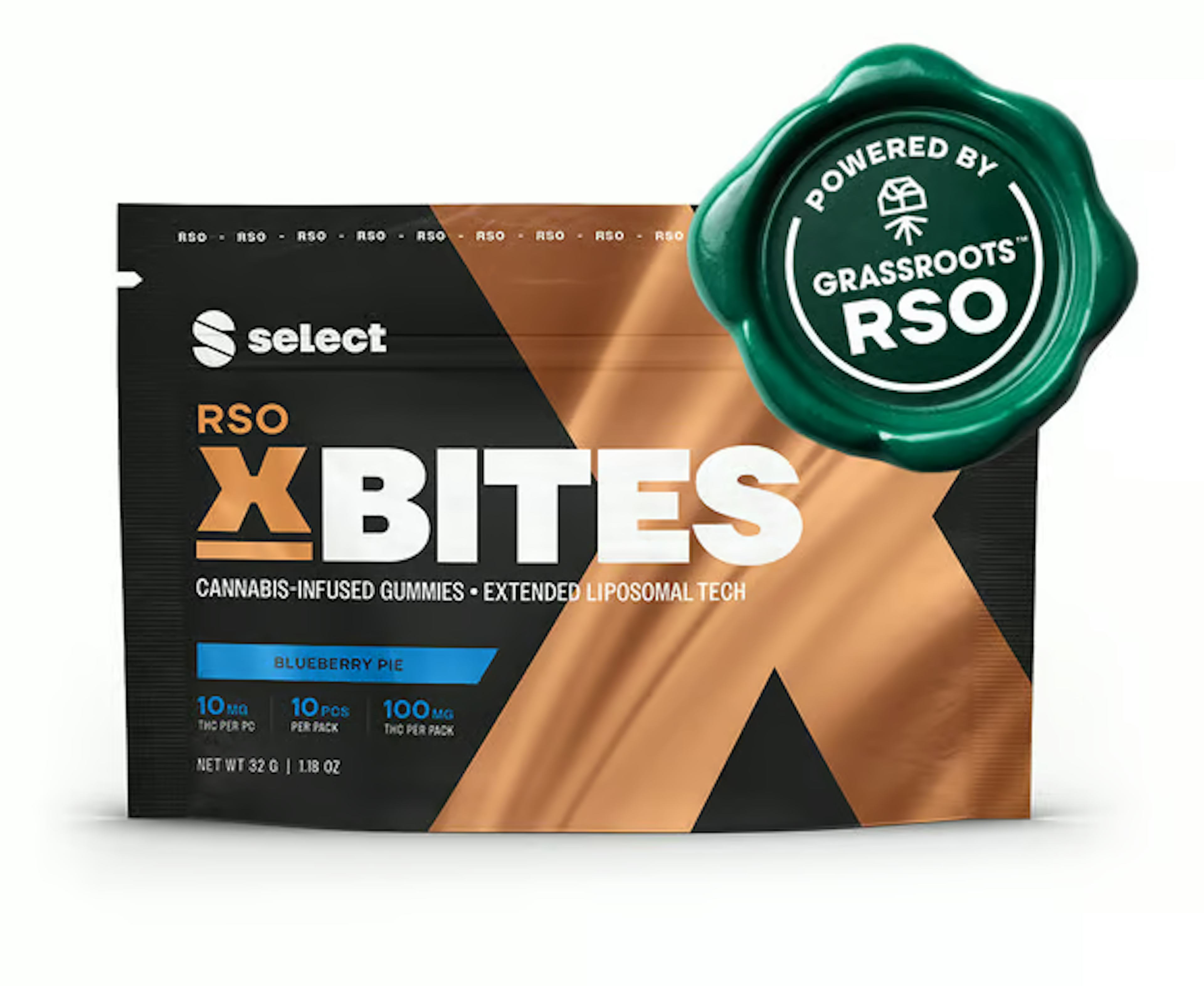 Image of BLUEBERRY PIE | 100MG | RSO X-BITES