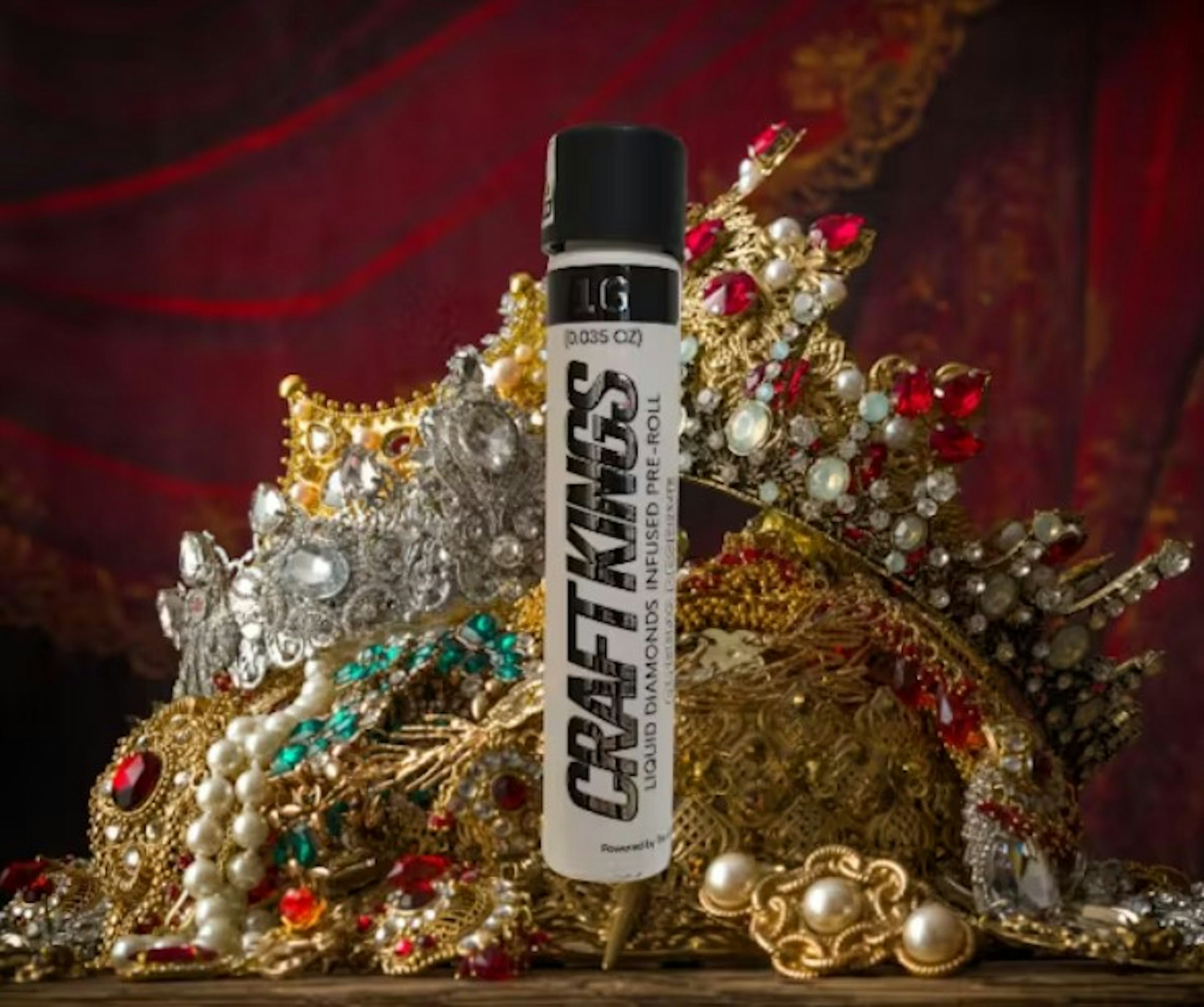 Image of QUEENS RESERVE| 1G | LIQUID  DIAMONDS INFUSED