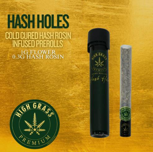 DULCE DE ULVA | HASH HOLES | 1.3G - 1.3g | Pre Rolls | HIGH GRASS FARMS ...