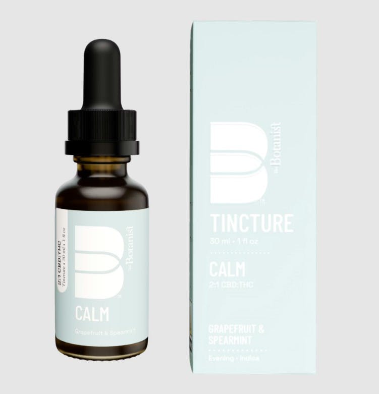 CALM TINCTURE | 1:2 THC:CBD | 100MG