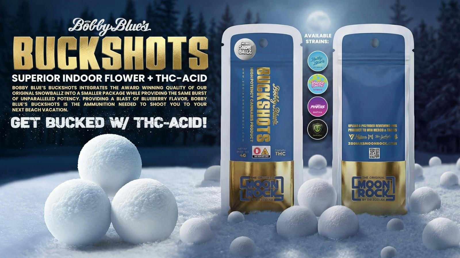 LYNWOOD LEMONADE | BUCKSHOTS | MINI SNOWBALLZ | 2G - 2g | Flower