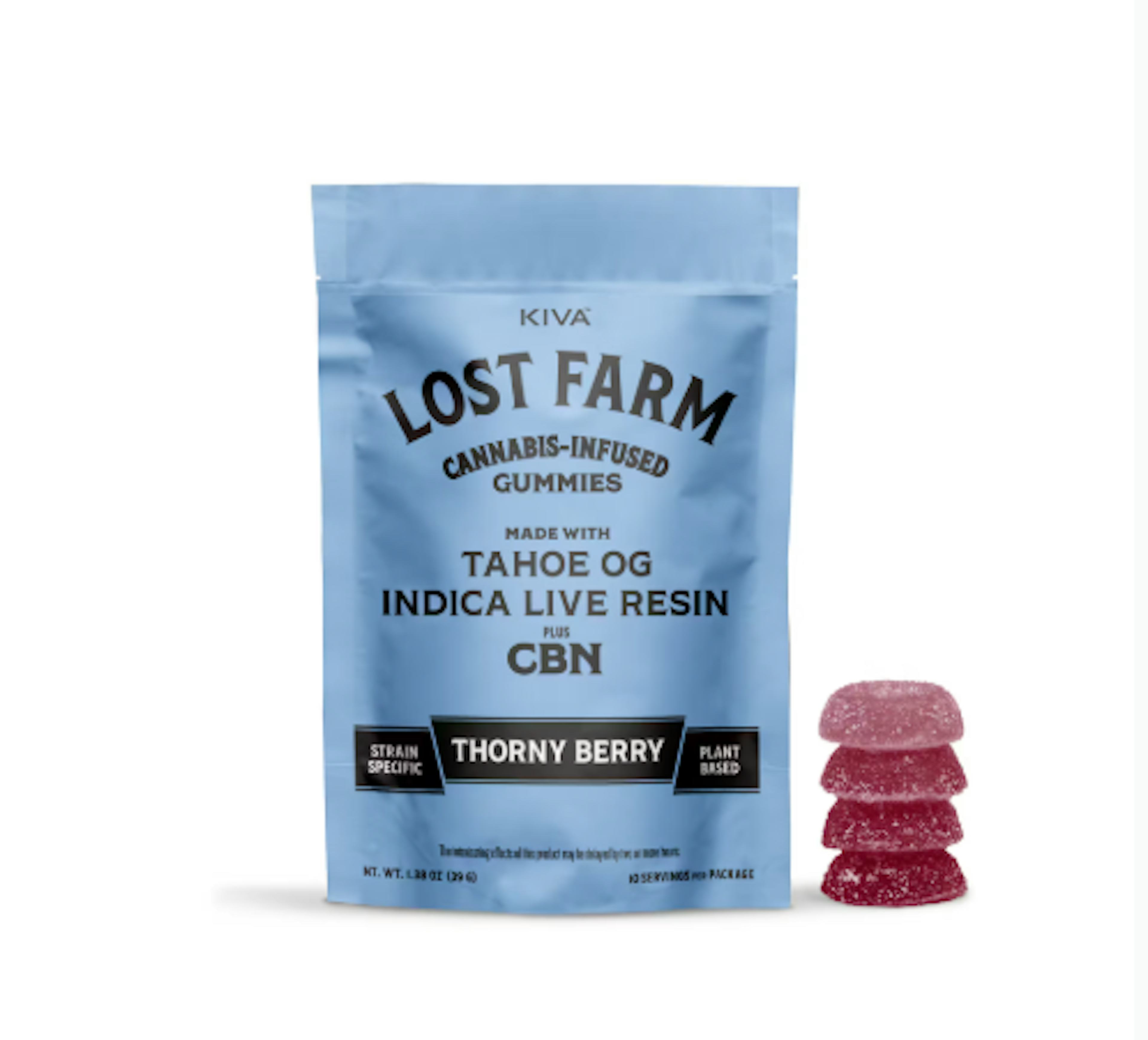 Image of THORNY BERRY X TAHOE OG | LIVE RESIN GUMMIES