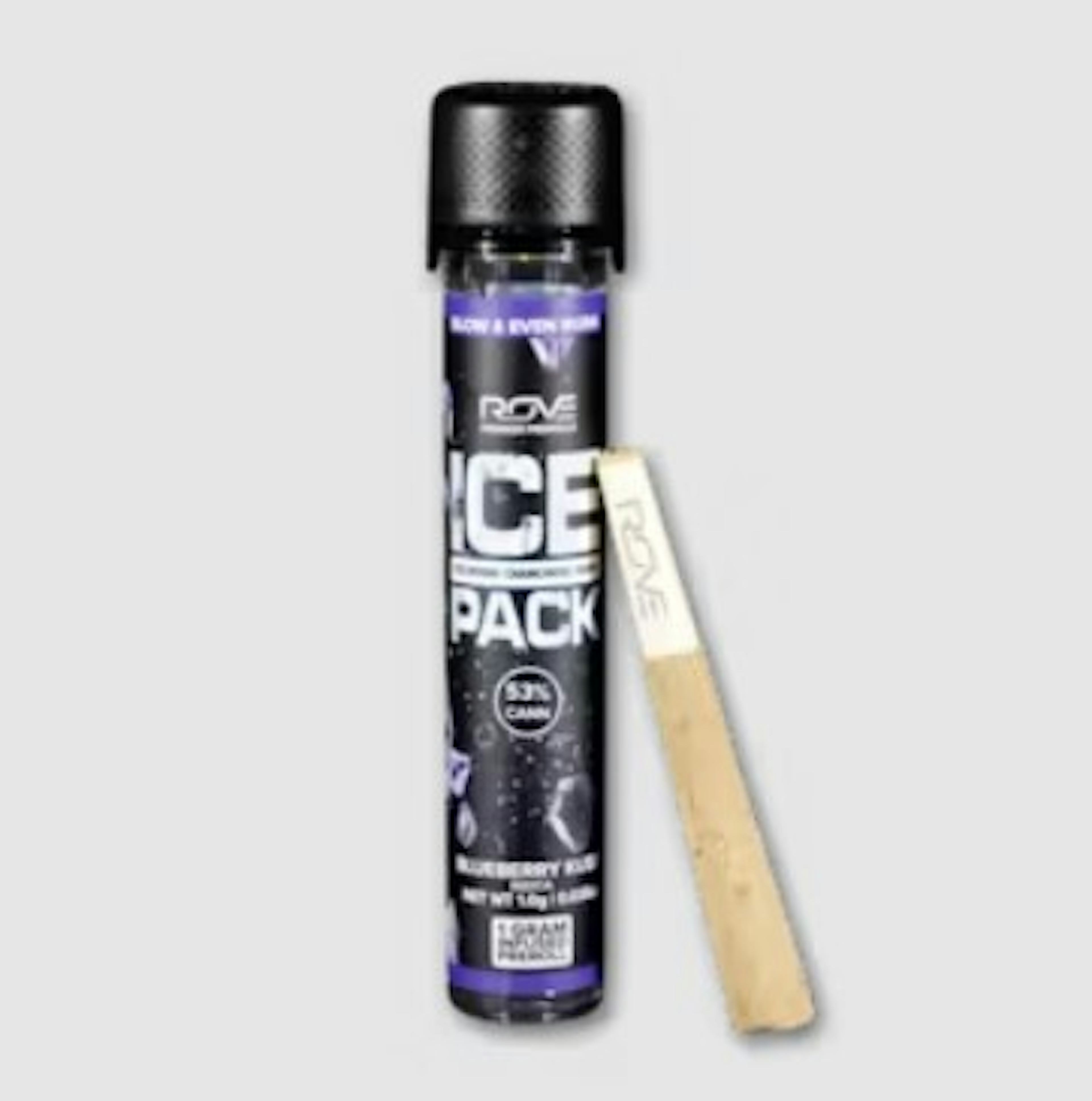 Image of BLUEBERRY KUSH | ICE PACK | ROSIN, DIAMONDS, AND HASH INFUSED | 1G