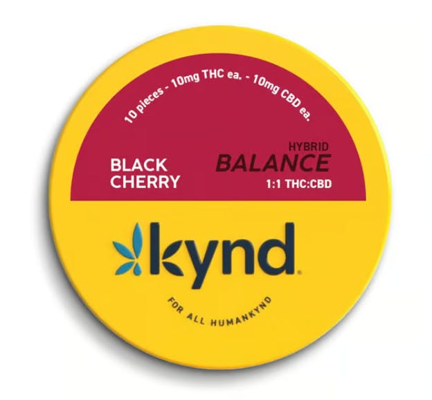BLACK CHERRY | 1:1 | 100MG THC : 100MG CBD