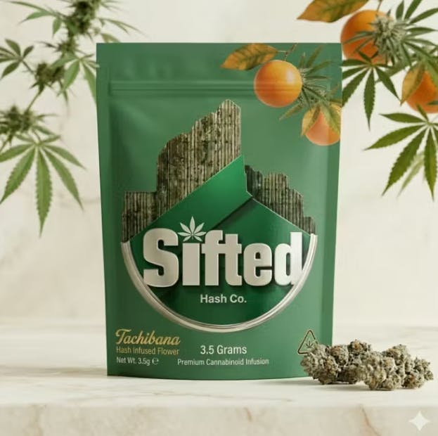 TACHIBANA | KIEF INFUSED FLOWER | 3.5G - 3.5g | Flower | SIFTED