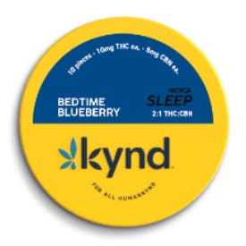 KYND SLEEP BEDTIME BLUEBERRY | 2:1 THC:CBN |10PK