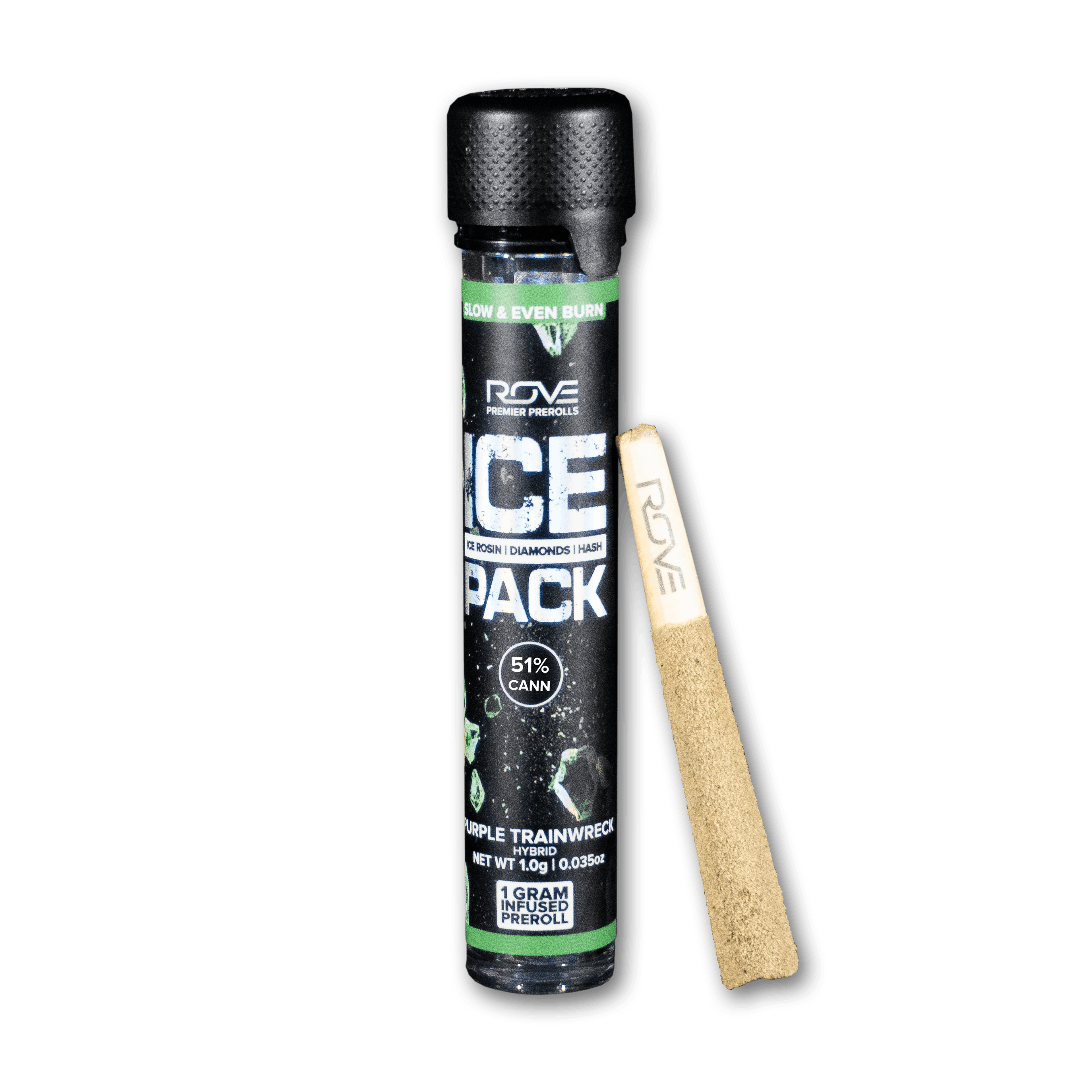 Image of PEACHES & CREAM |1G |ICE PACK | ROSIN, DIAMONDS, AND HASH INFUSED | 1G