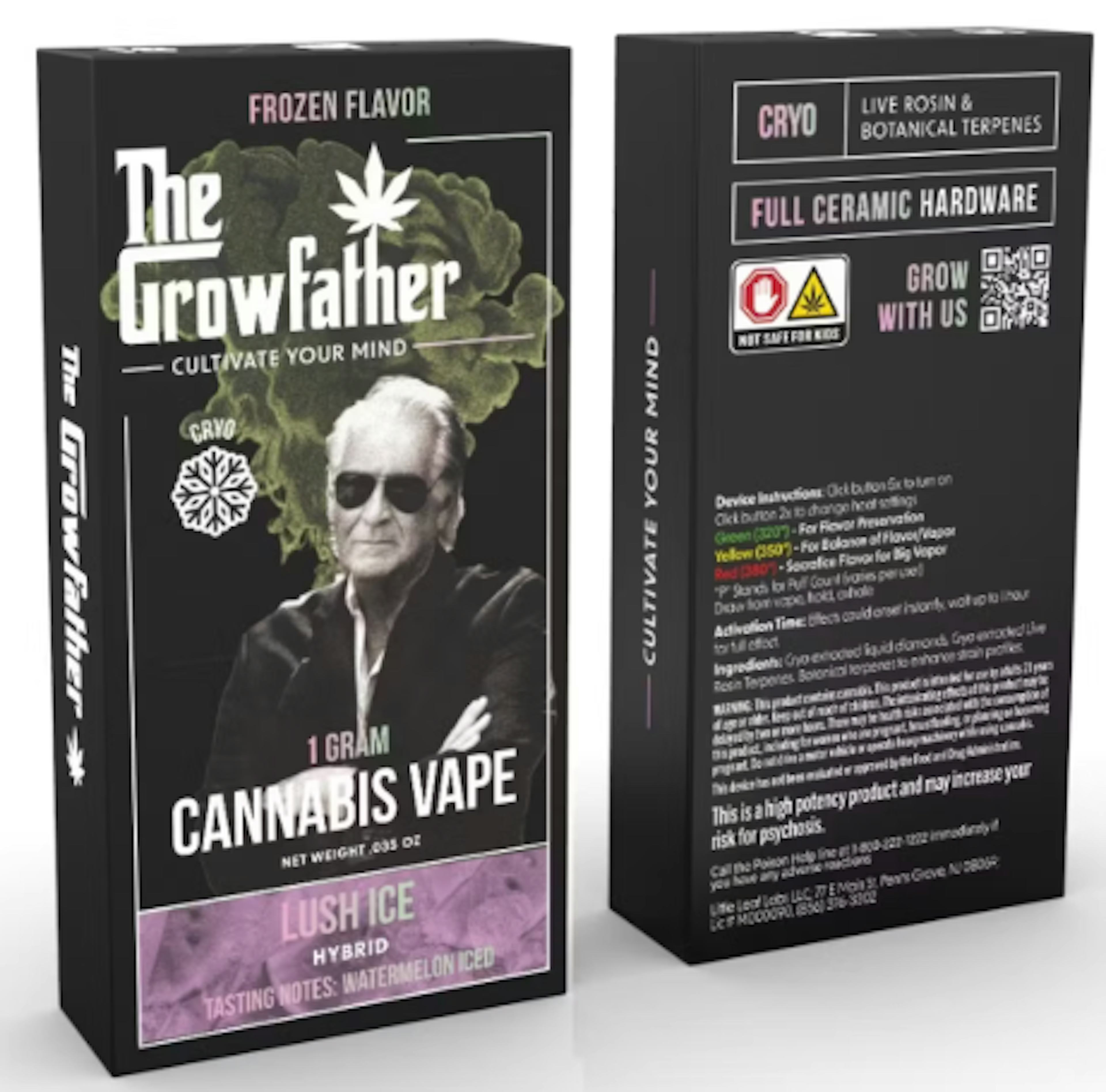 Image of LUSH ICE | CRYO LIQUID DIAMOND | 1G DISPOSABLE