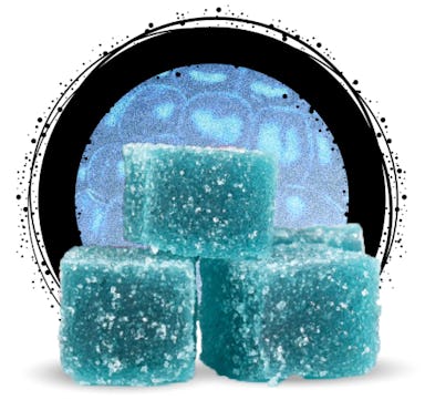 BLUE RASPBERRY SOFT CHEWS | 100MG