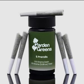 CHIMERA | 0.5G | 5PK - 2.5g | Pre Rolls | GARDEN GREENS