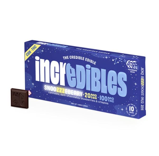 SNOOZZZEBERRY| 5:1 | THC:CBN | CHOCOLATE