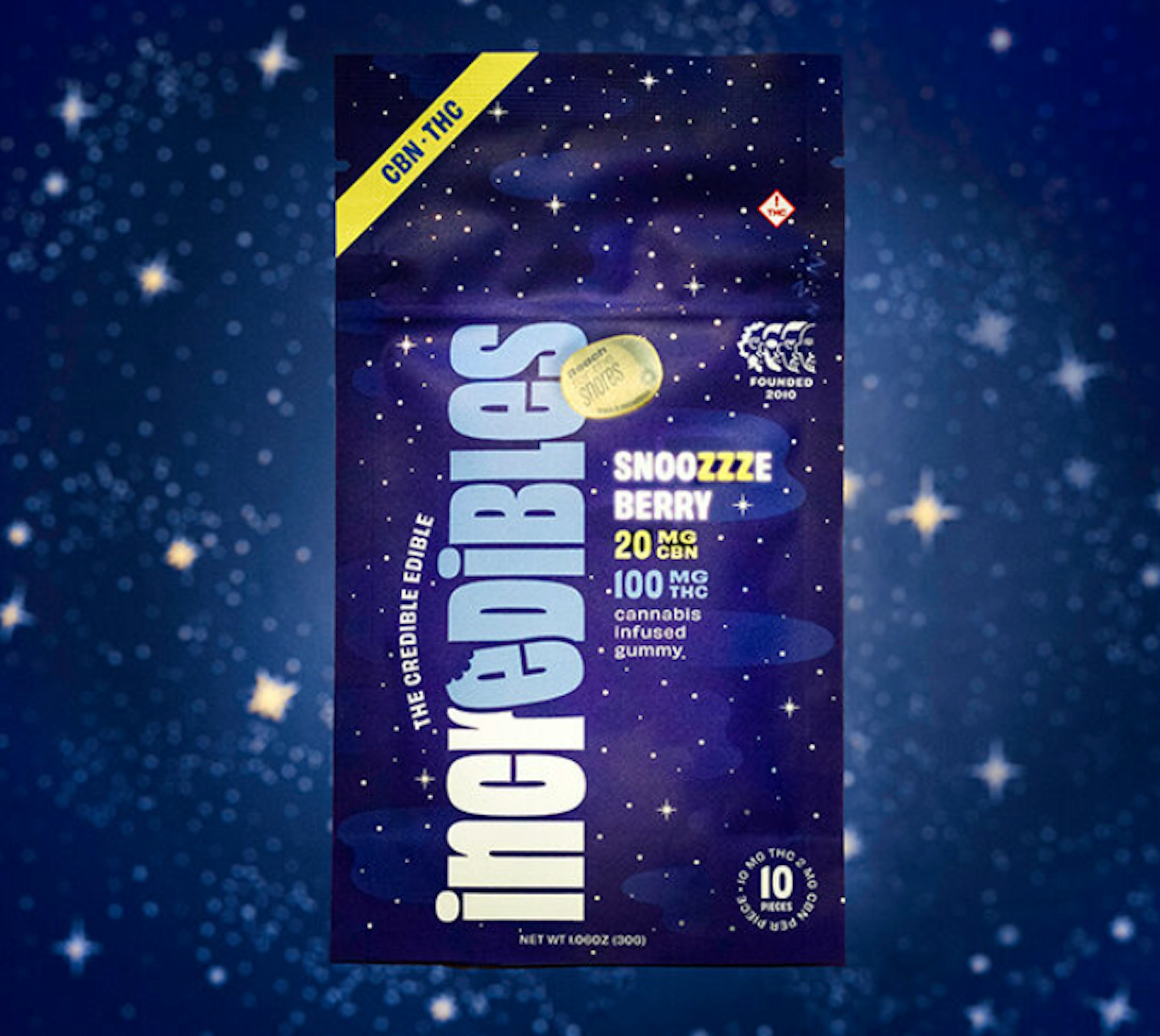 Image of INCREDIBLES | SNOOZZZEBERRY | 5:1 THC/CBN