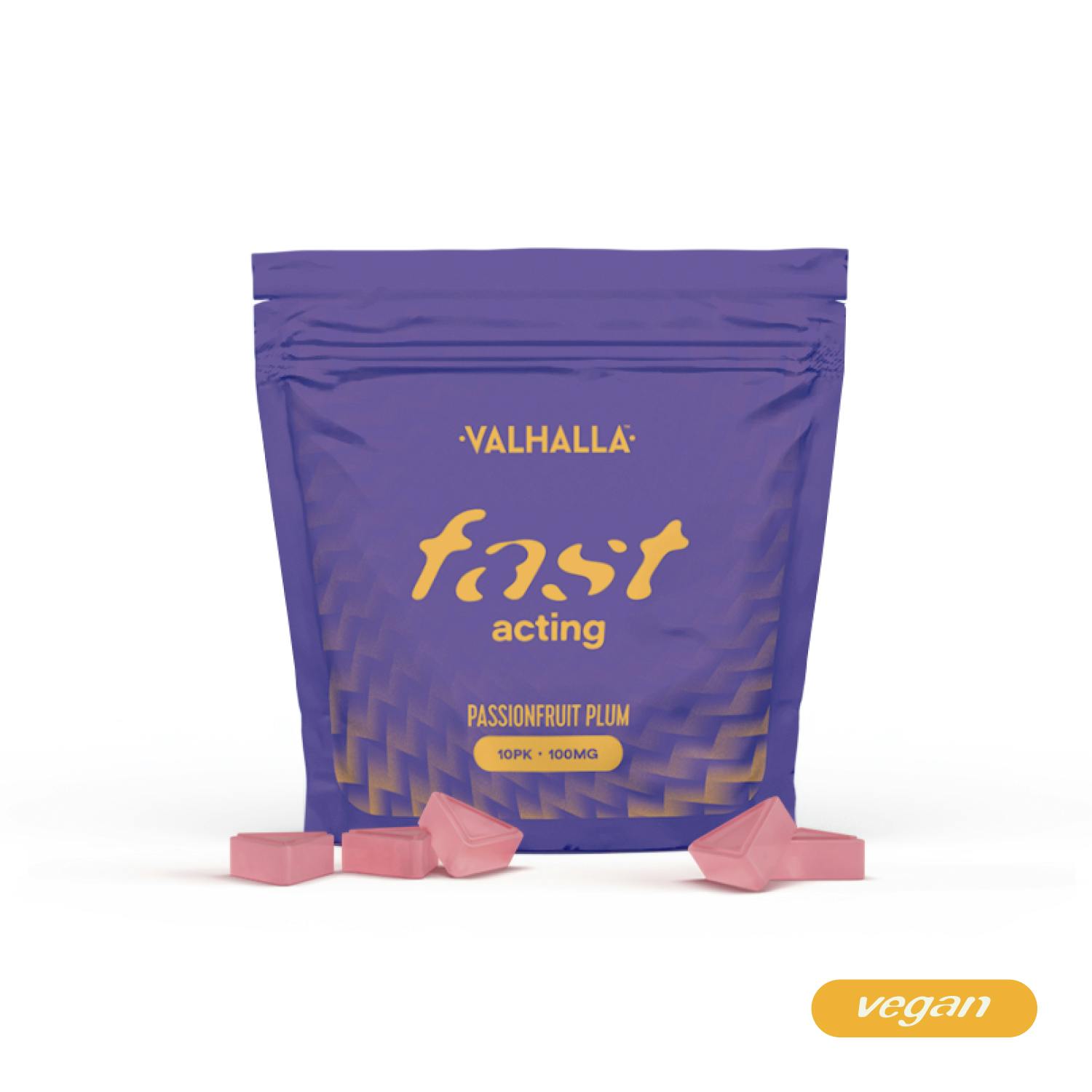 PASSIONFRUIT PLUM | FAST-ACTING SOFT LOZENGES | 100MG - 100mg