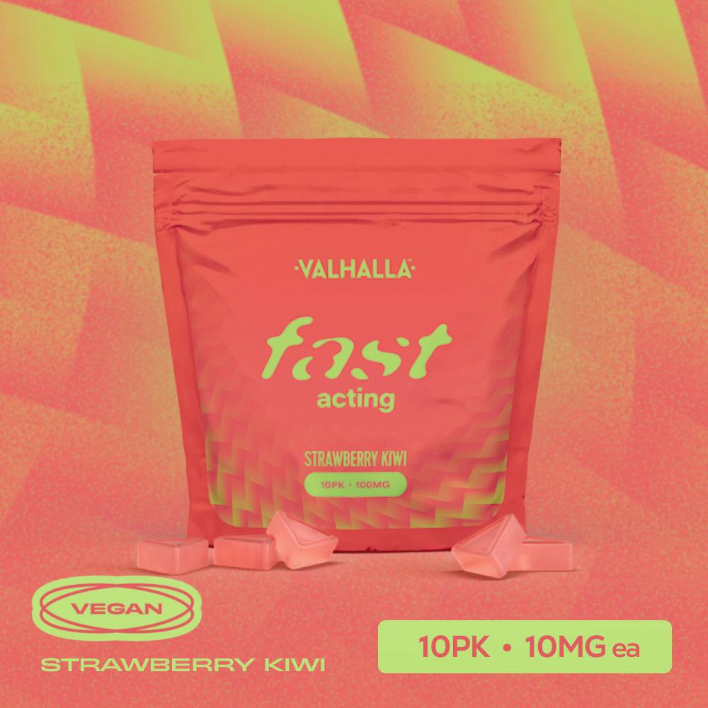 STRAWBERRY KIWI | FAST-ACTING SOFT LOZENGES | 100MG - 100mg