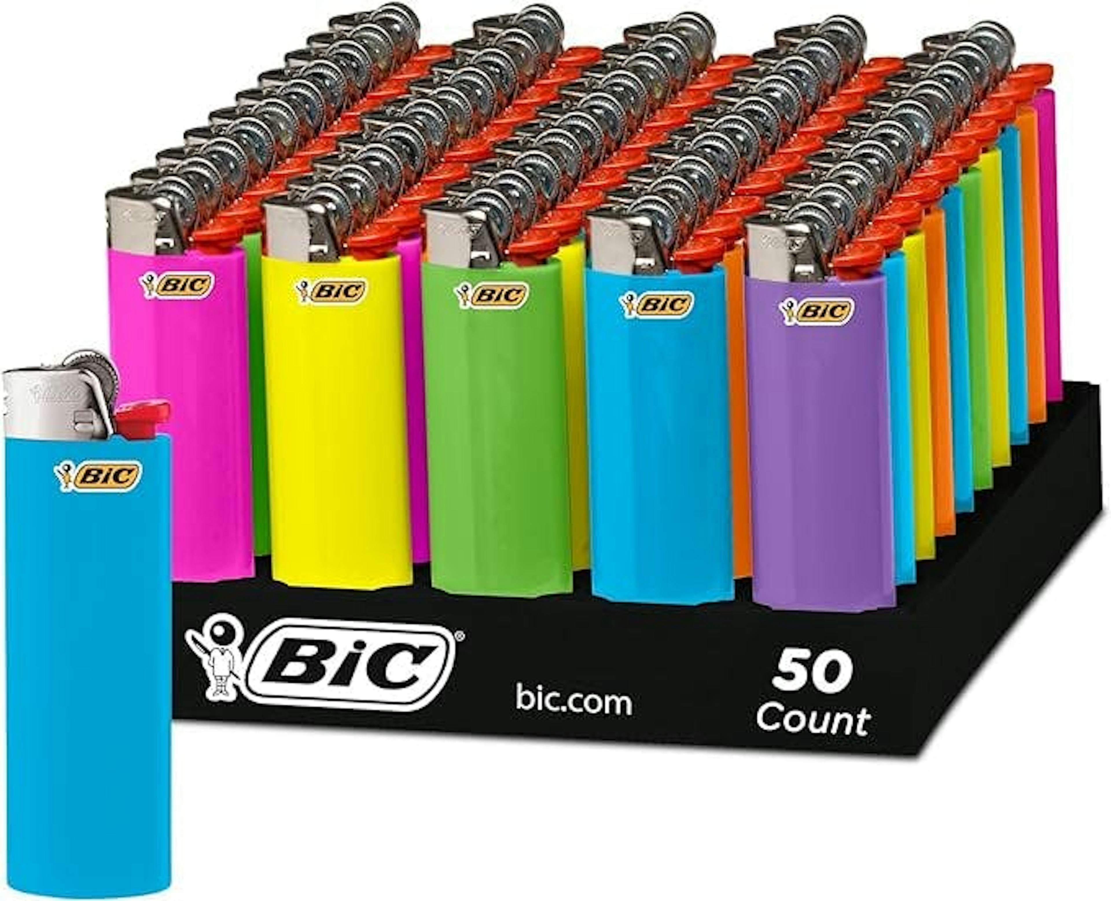 Image of BIC LIGHTERS (ASSORTED COLORS)