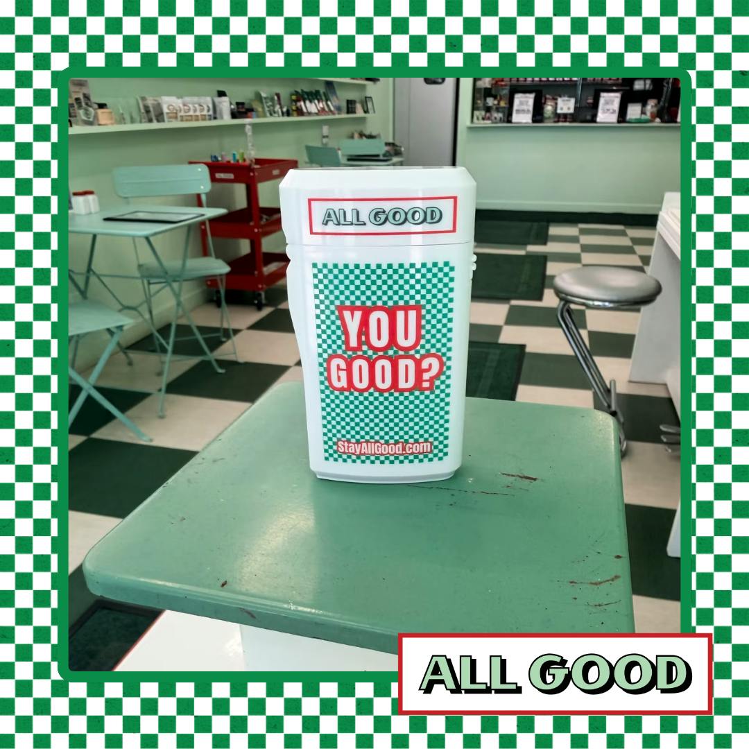 All Good | “You Good?” | Hemp Puff Case