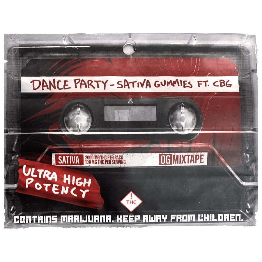 OG Mixtapes | 2000MG Dance Party Gummies Ft. CBG (S)